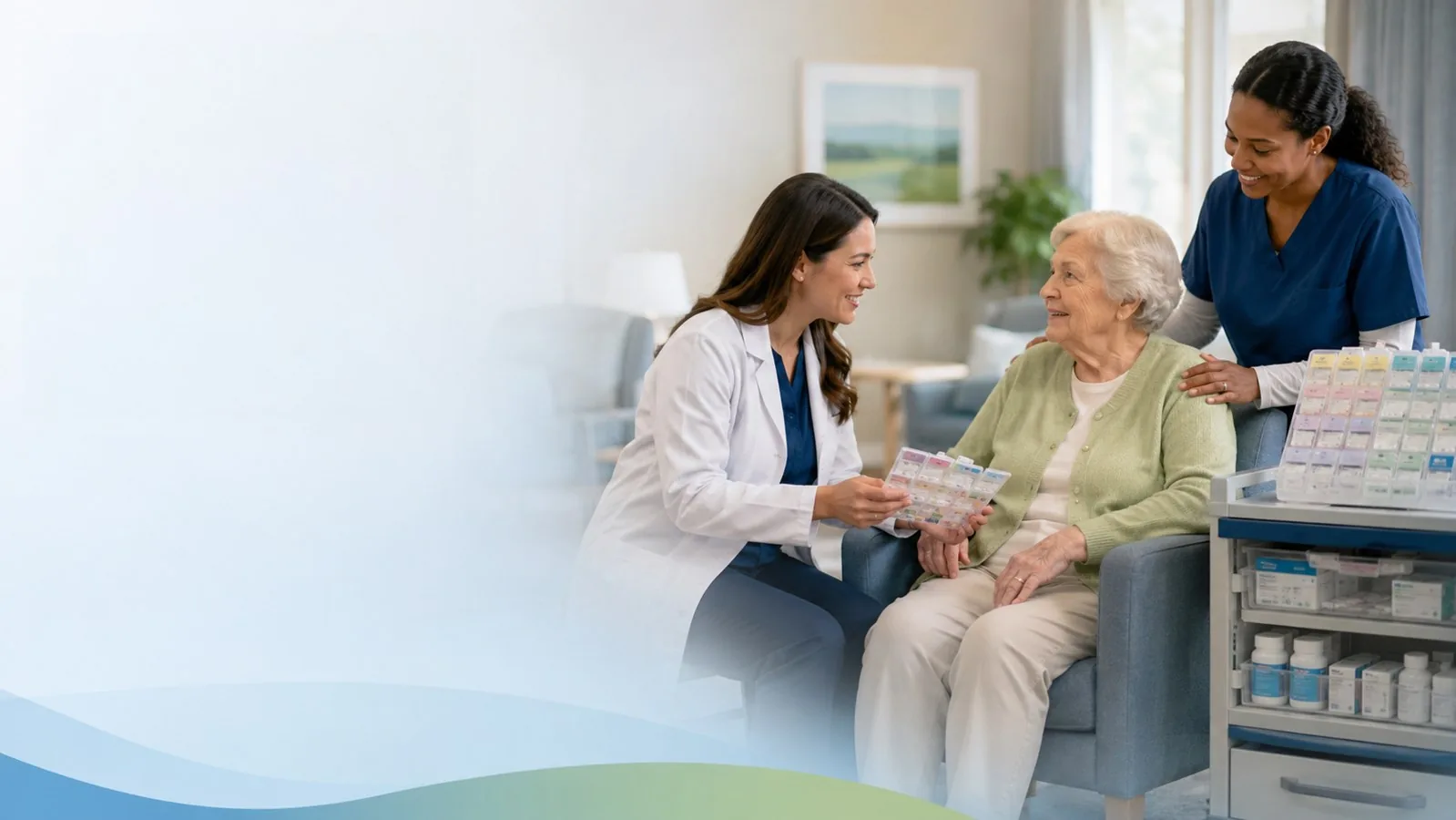 Medication packaging and long-term-care pharmacy support