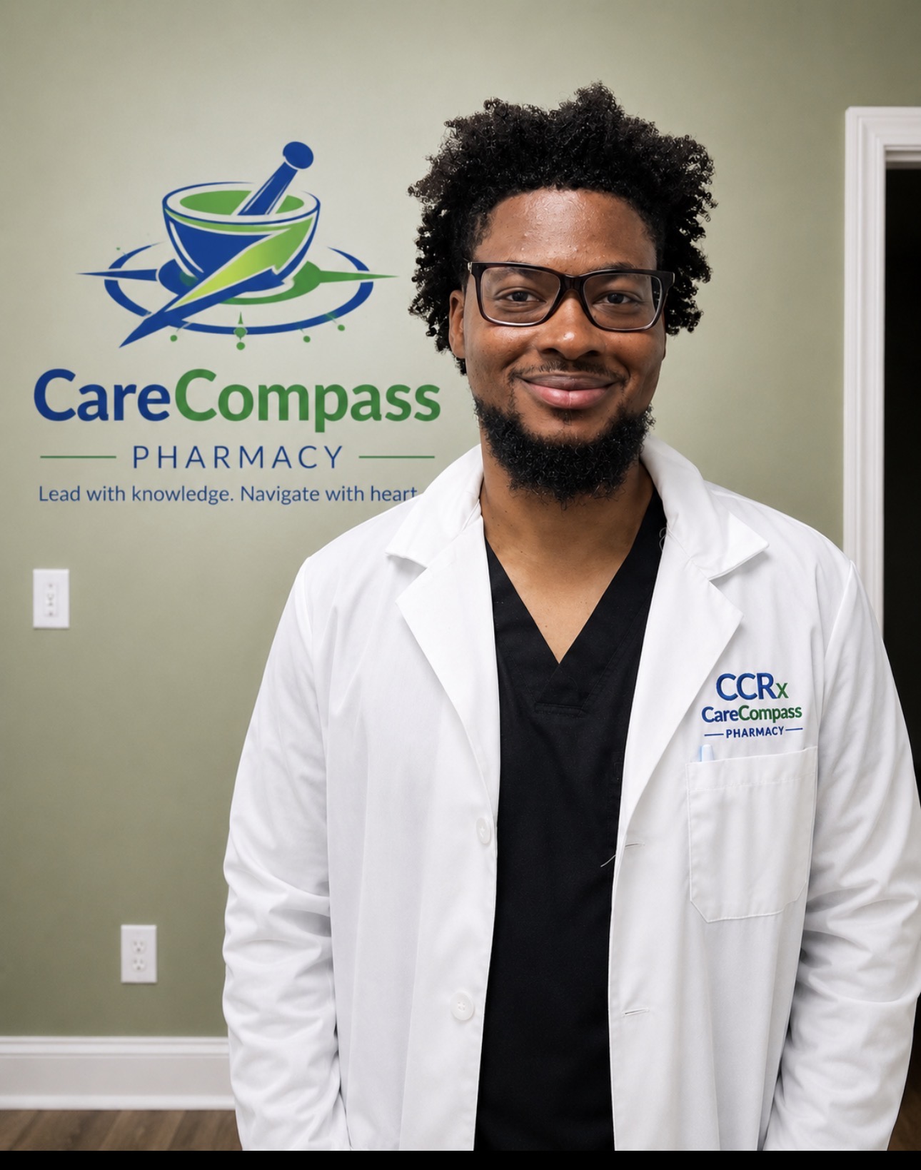 Dayo Atoloye, PharmD, Staff Pharmacist at CareCompass Pharmacy