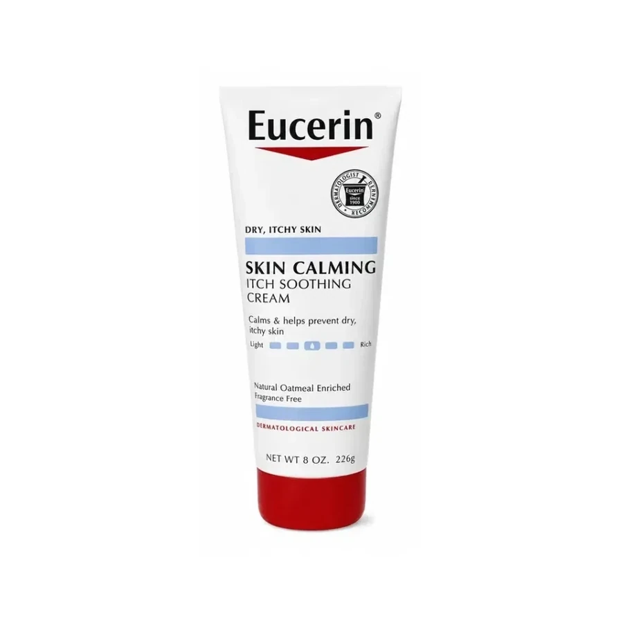 Front package photo of Eucerin® Skin Calming Cream, 8 oz