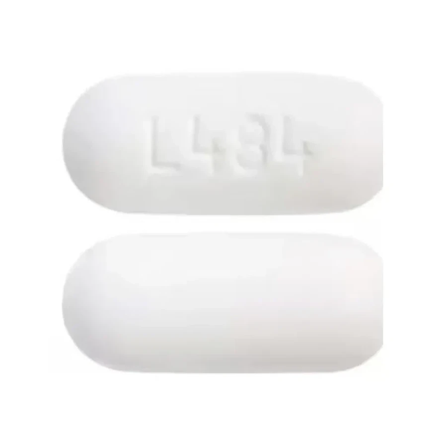 Front package photo of Acetaminophen 500 mg Extra-Strength Caplet, 50 Count