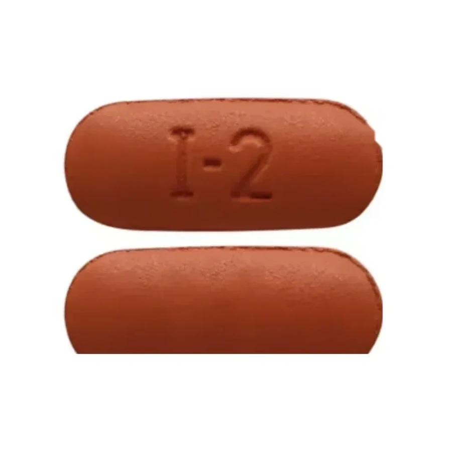 Front package photo of Ibuprofen 200 mg Brown Caplet, 100 Count