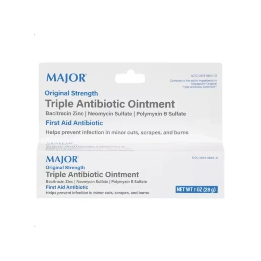 Front package photo of Triple Antibiotic Ointment, 1 oz